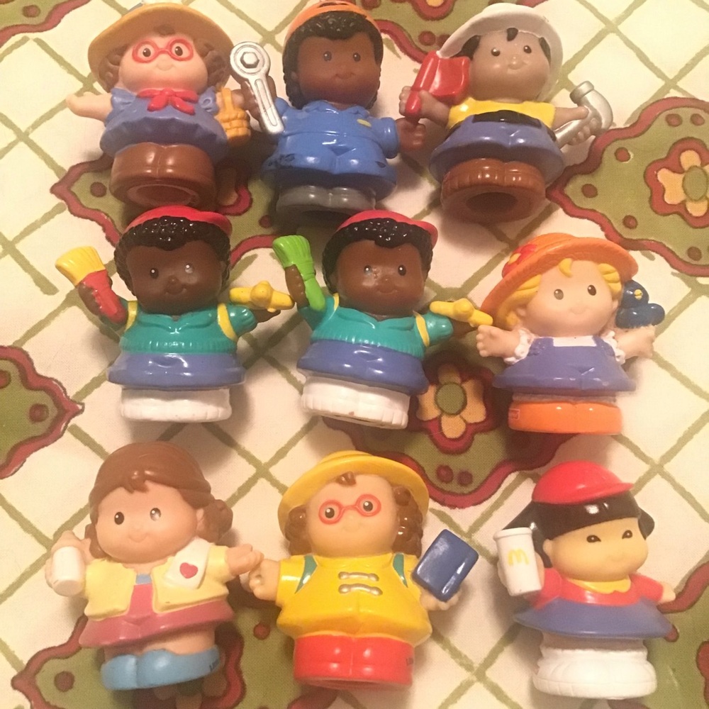 Vintage Fisher Price Little People lot of 14 figures